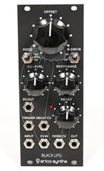 Erica Synths Black LPG Analog Eurorack Lowpass Gate Module