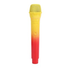 Microphone Gradient Color Lightweight Plastic Mic Prop For Speech