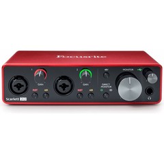 Focusrite Scarlett 2i2 Audio Interface (USB) (3rd Generation)
