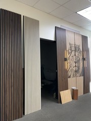 High Density Acoustic Panel Wood Felt for Interior Walls Ceilings Multi Color