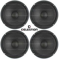 Celestion TF0818MR 8″ inch Midrange Sealed/Closed Back Speakers Voice 4-pack