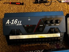Aviom A-16II (A16-II) Personal Monitor Mixer with mount and power supply