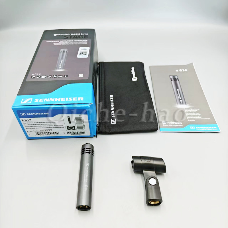 Sennheiser E614 Super-Cardioid Condenser Instrument Drum Microphone US Shipping