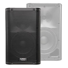 QSC K12 Speaker Replacement Grill / Grille with logo in Black