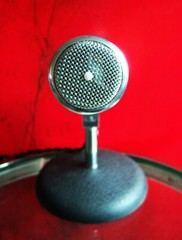 Vintage 1950’s Electro Voice 664 dynamic microphone custom LED lamp midcentury