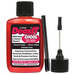 Cleaner DeoxIT D100L-25C Precision Needle Brush Electronic Audio Contact Cleans
