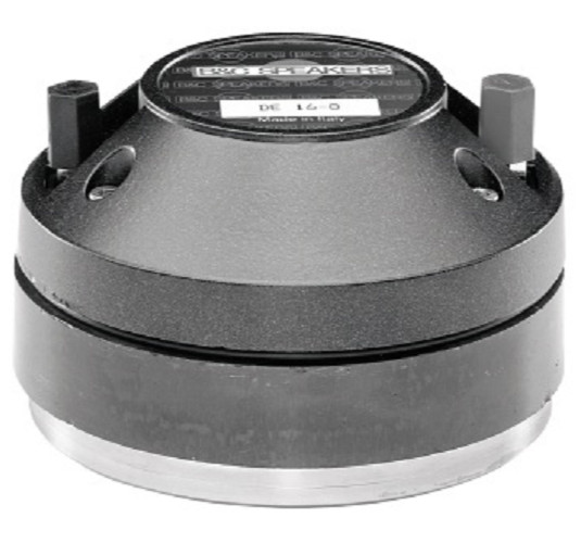 B&C DE16 compression driver 1″ Frequency Range 1.5 – 18 kHz Mylar Diaphragm 8Ohm