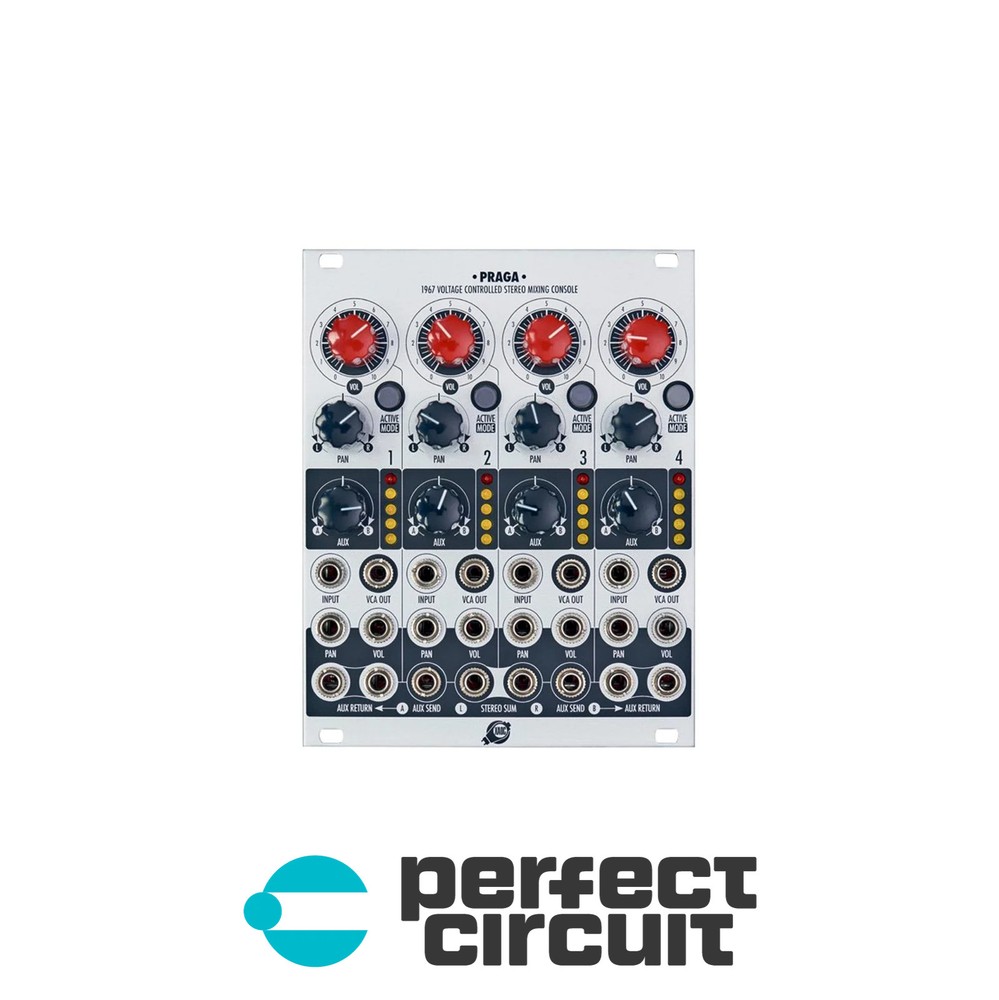 XAOC Devices Praga Voltage Controlled Mixer EURORACK – B-STK – PERFECT CIRCUIT