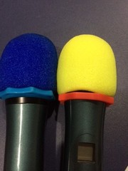 5 X High Quality Microphone Windscreen Foam Mic Cover Extra Thick 15mm