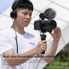 ULANZI WM-02 Universal Vlogging Video Microphone for DSLR Cameras/Smartphones