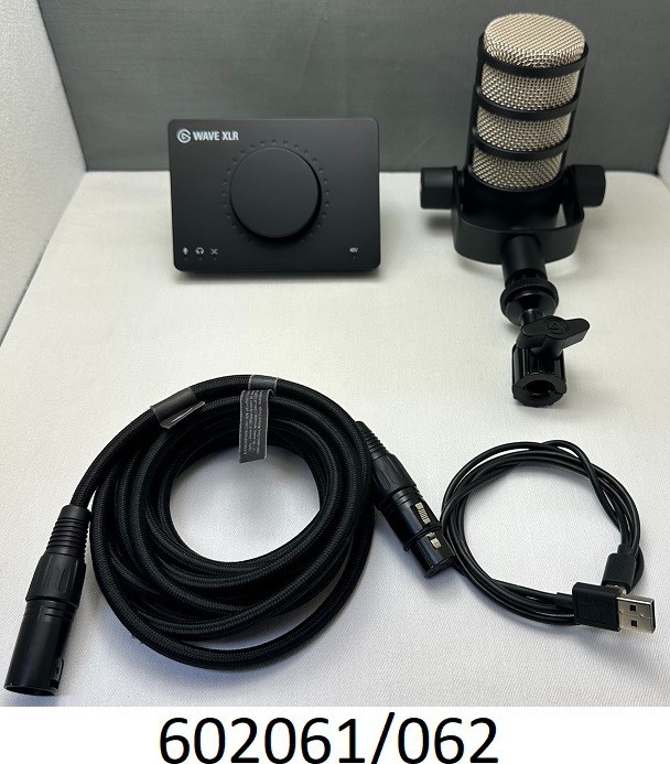 Elgato Wave XLR Microphone Interface & Digital Mixing Solution & Rode PODMIC