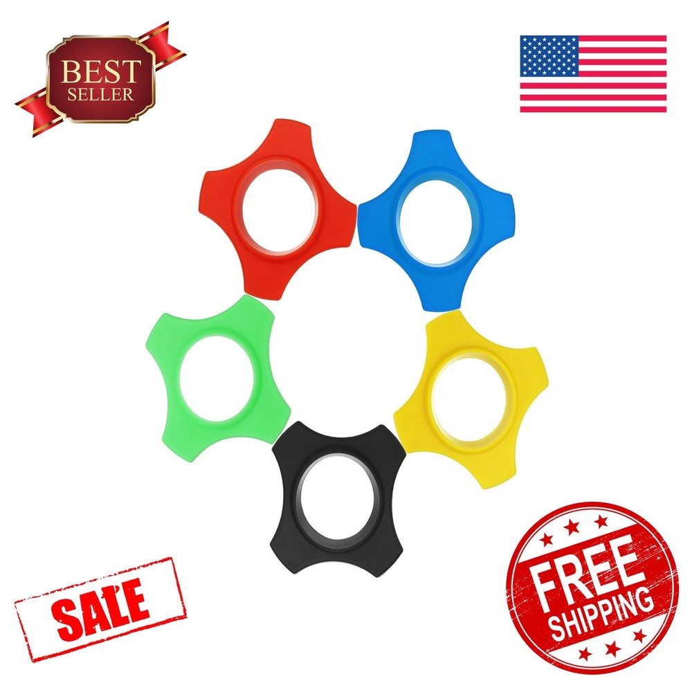 YELARXI Mic Anti-Roll Rings Blue Red Black Yellow Green