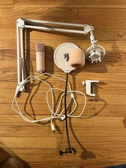 MAONO USB Microphone 192KHZ/24BIT Plug & Play PC Computer Podcast Condenser
