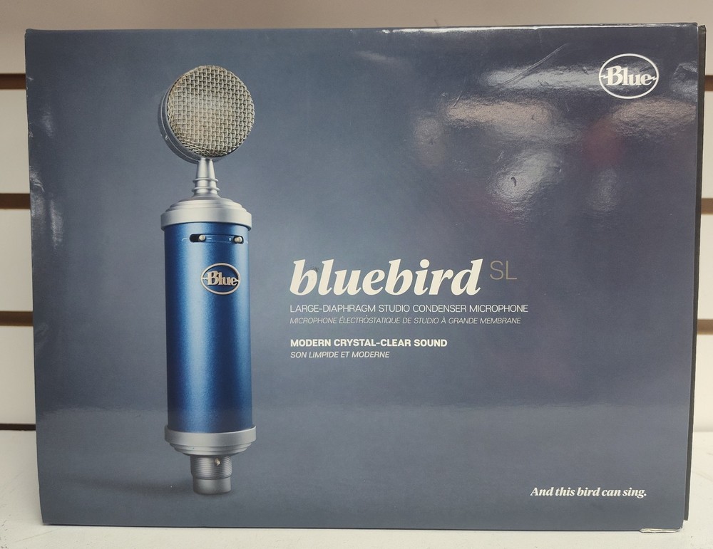 Blue Bluebird SL Large-Diaphragm Studio Condenser Microphone Blue A00105 – NICE!