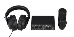 Steinberg Recording Pack With IXO22 Audio Interface, Studio Condenser Black