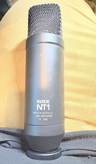 IRØDE NT1 Black Condenser Microphone Wired XLR 3-Pin w/ Shock Mount & Pop Filter