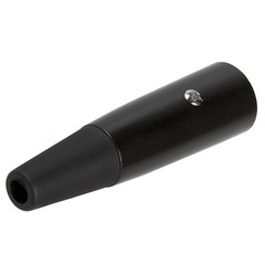 XLR Male Connector 3 PIN Microphone Plug MIC Speaker Audio Adapter Black 10PCS