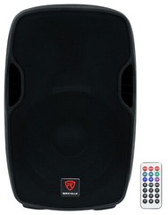 Rockville BPA15 15″ Professional Powered Active 800w DJ PA Speaker w Bluetooth