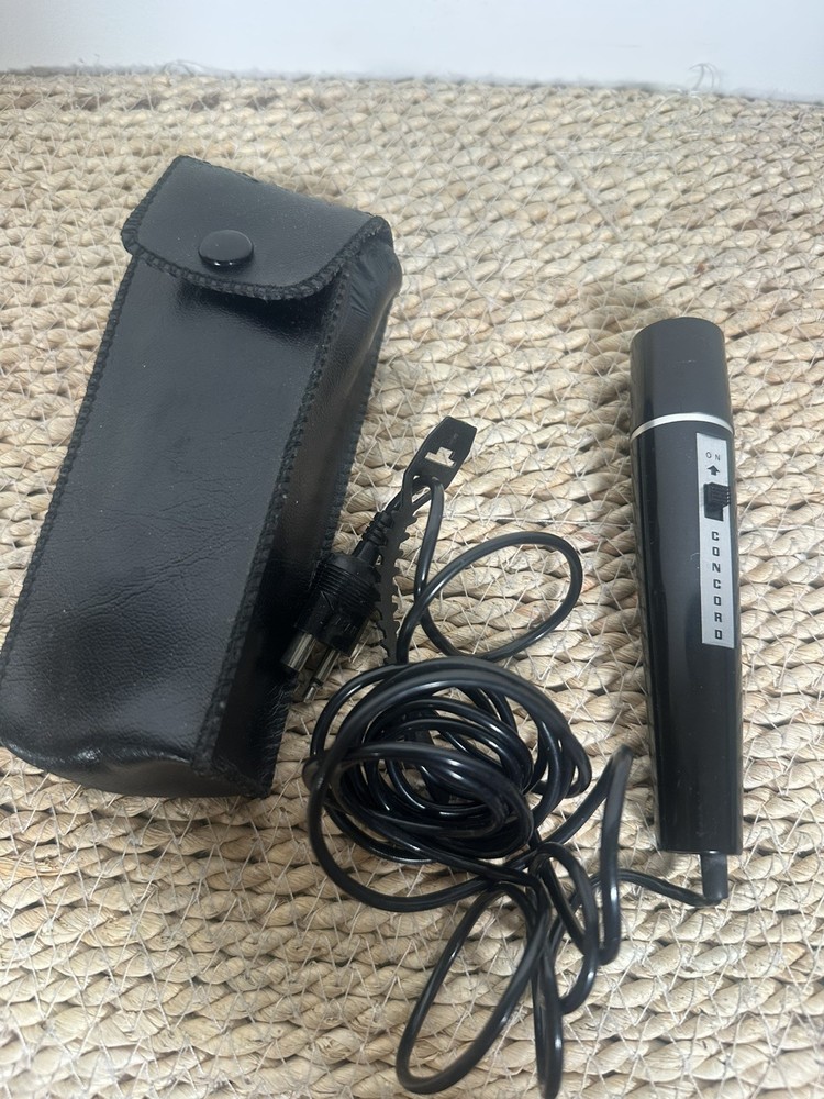 Vintage CONCORD Dynamic Microphone WM-2095 H / Imp. 200 Ohms