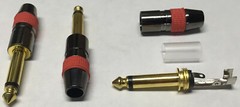 1/4″ Mono Male Plug Audio/Microphone/Mic/PA Cable/Cord End/Connector 6.35mm {gR
