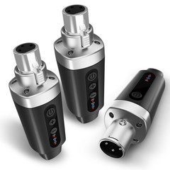 EBJ Wireless Microphone Transmitter Receiver 2.4Ghz, XLR Microphone Wireless …