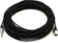 Hosa HSX-100 Balanced Interconnect, REAN 1/4 in TRS to XLR3M, 100 ft