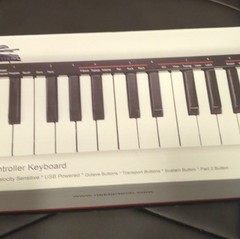 Nektar SE25 MIDI Keyboard Controller USB Wired 25 Mini Keys Portable Black Boxed