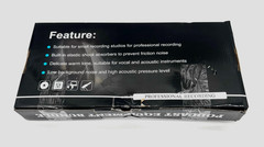 Professional Low Background Noise Podcast Equipment Bundle Gray Black