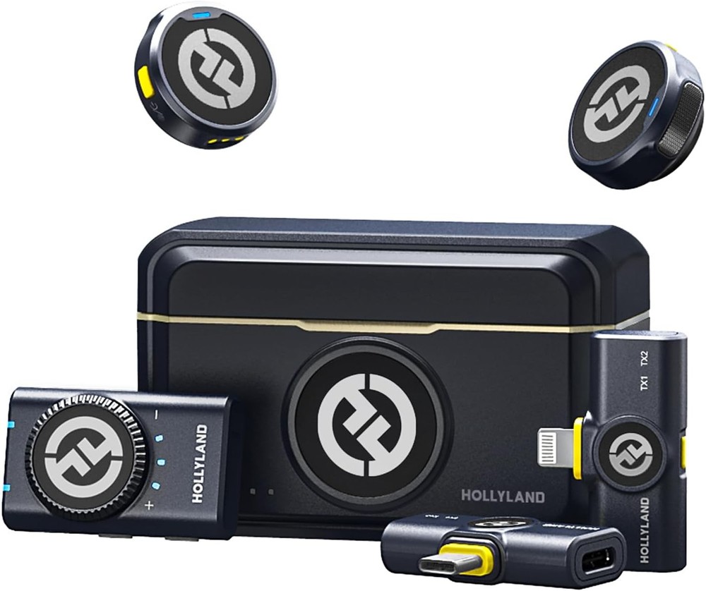 Lark M2 Wireless Microphone for iPhone/Camera/Android/PC 48kHz/24-bit High