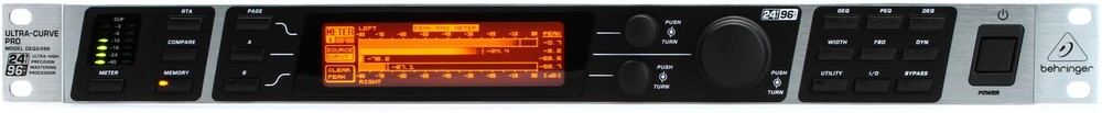 Behringer Ultracurve Pro DEQ2496 2-channel Equalizer and Mastering Processor