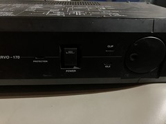 Samson Servo-170 Studio Amplifier 85W Watt Stereo Power Amp Rackmount, Works!