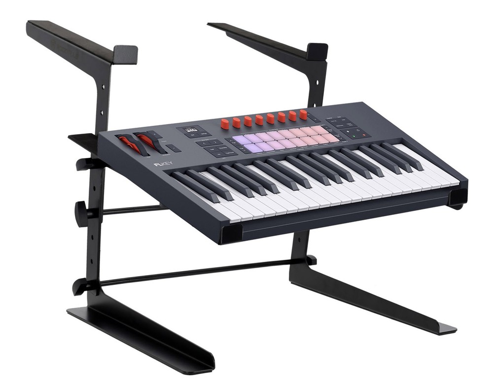 Novation FLkey 2 37 Key MIDI Keyboard Controller for FL Studio+Dual Shelf Stand