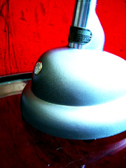 Vintage 1940’s Shure Brothers 55 Fatboy microphone Hi Z Elvis w S-36 stand 55S