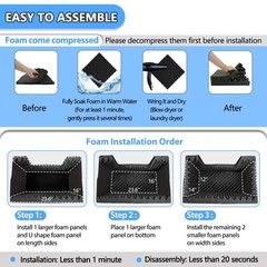 TroyStudio Soundproof Bed Tent, Full, Compact, Enhanced Foam