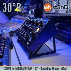 STAND for MOOG MINITAUR – 30° Rised By 30mm – 3D printed – st3nD