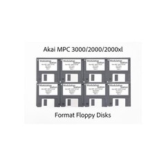 Lofi Toys Drum and Tones Akai MPC Sample Floppy Disk Library Drums 3000/2000/xl