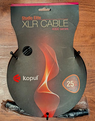 Kopul Studio Elite 4000 Series 25′ (7.6 m) XLR M to XLR F Microphone Cable NIP