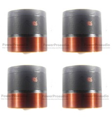4pcs(2pair) 60.5mm glassfiber Bass voice coil Pure copper Round wire 8 ohm