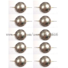 10PCS Flat Wire 44.4mm 44.5 Core Treble Voice Coil Titanium Film Diaphragm