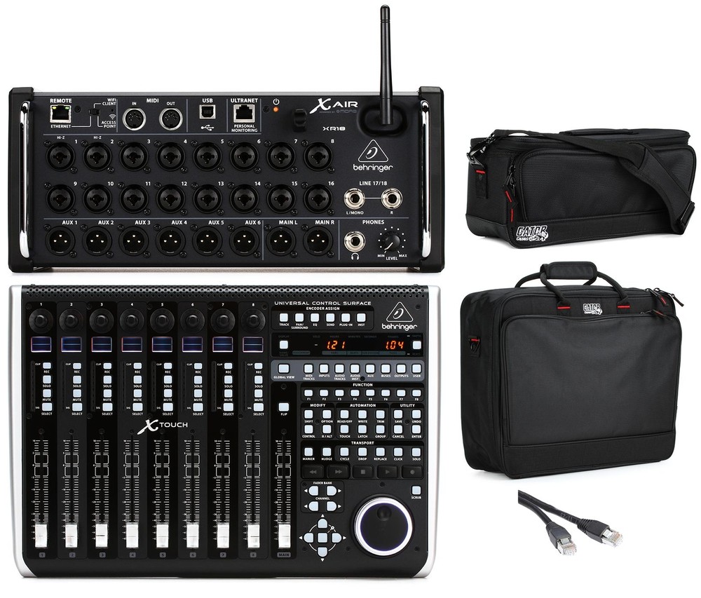 Behringer X Air XR18 18-channel Tablet-Controlled Digital Mixer and Surface