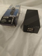 Vintage AKG D1200E Cardioid Dynamic Microphone 200 Ohms