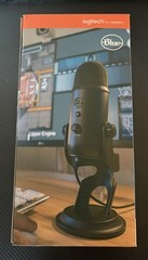 New Blue Yeti Professional Multi-Pattern USB Condenser Microphone Black