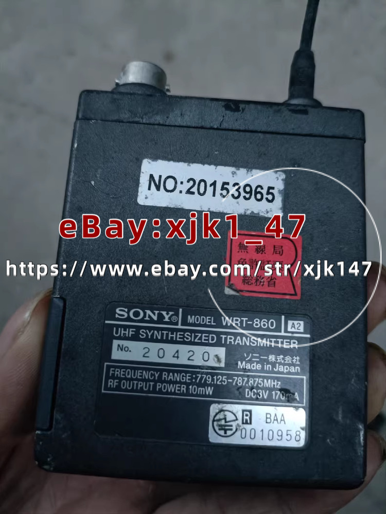 SONY WRT860, Function is normal /xjk