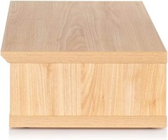 Gator Frameworks Elite Furniture Series 2U Desktop Studio Rack in Natural Maple