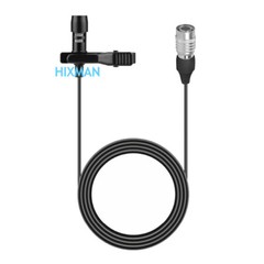 HIXMAN LM1 Lavalier Laple Mic For Audio Technica Transmitter Hirose 4P cW-style