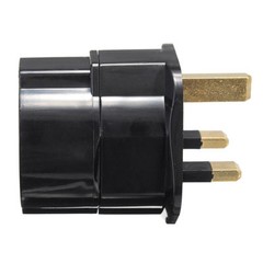 Adapter To Use Equipment From Spain In England UK Plug With Ground Socket