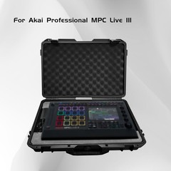 Professional Hard Case for Akai MPC Live III with Custom Foam and Handle