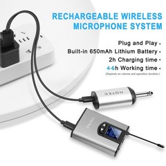#1 Microfonos Inalambricos Professional. Profesionales Recargables Presentadores
