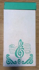 Vintage 1960’s Platter-pak LP Carrying Storage Case #1252 Dance Green