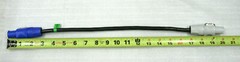 GENUINE Neutrik PowerCON NAC3FCB & NAC3FCA Jumper and EtherCON Cat5 RJ45 Cable